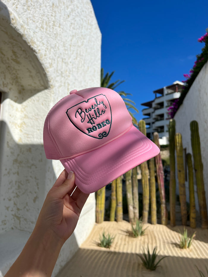 Beverly Hills Rodeo™ Trucker Hat Pink/Green