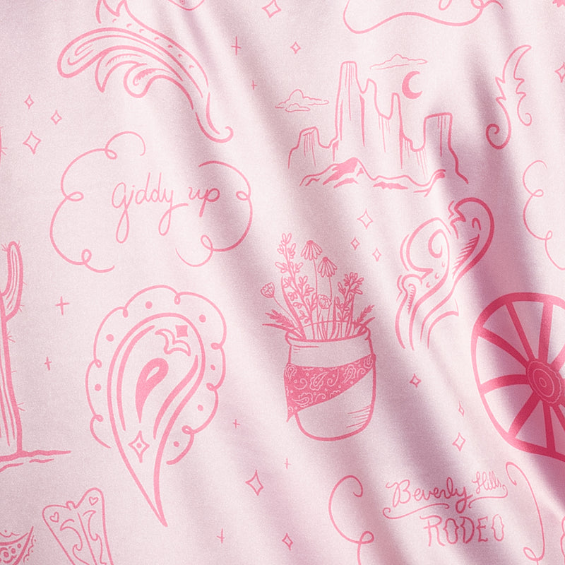 Cowboy Bandana Pajama Short Set