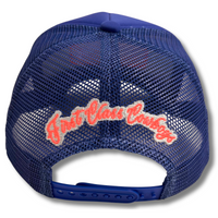 First Class Cowboys® Trucker Hat Electric Blue