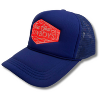 First Class Cowboys® Trucker Hat Electric Blue
