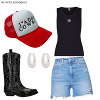 J’Adore Cowboys Trucker Hat