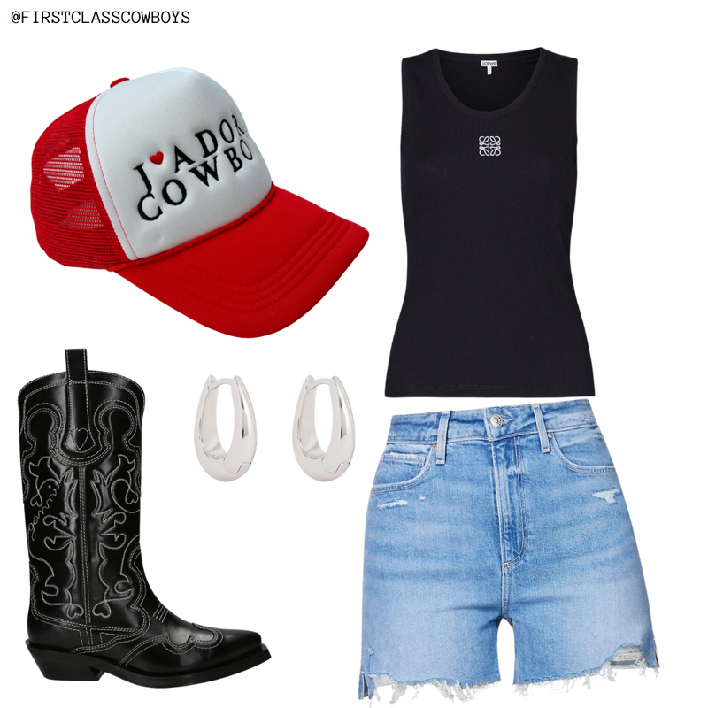 J’Adore Cowboys Trucker Hat
