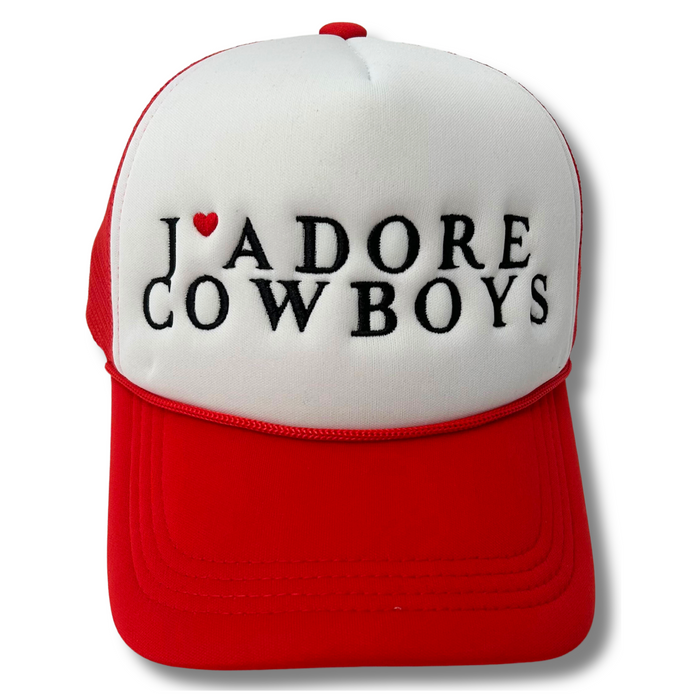 J’Adore Cowboys Trucker Hat