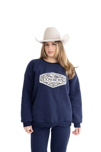 First Class Cowboys® Sweatshirt Navy/Cream