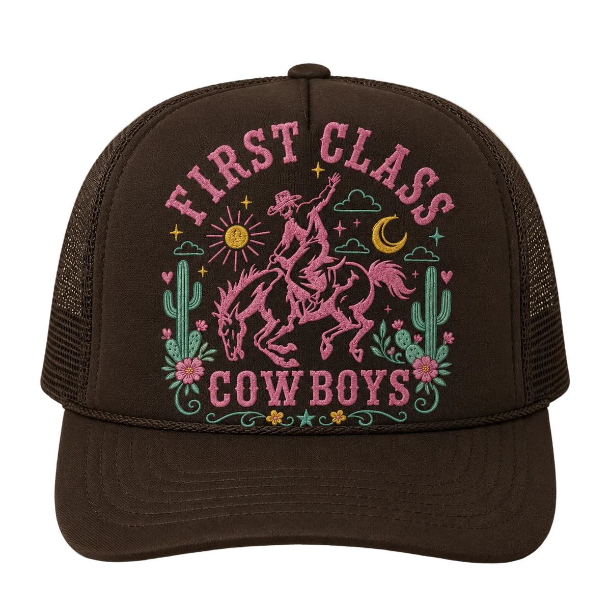 Cactus Cowboy Trucker Hat