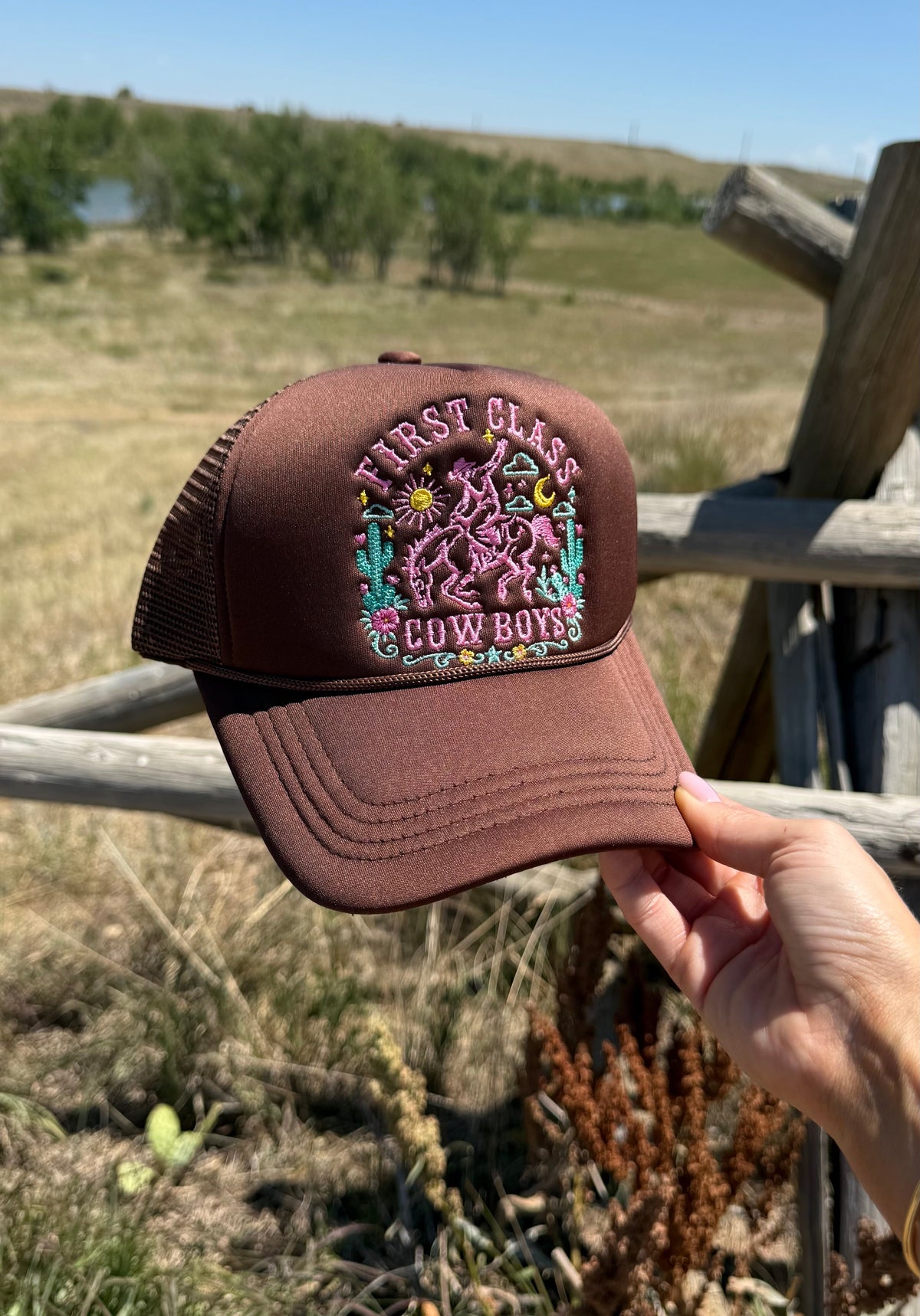 Cactus Cowboy Trucker Hat