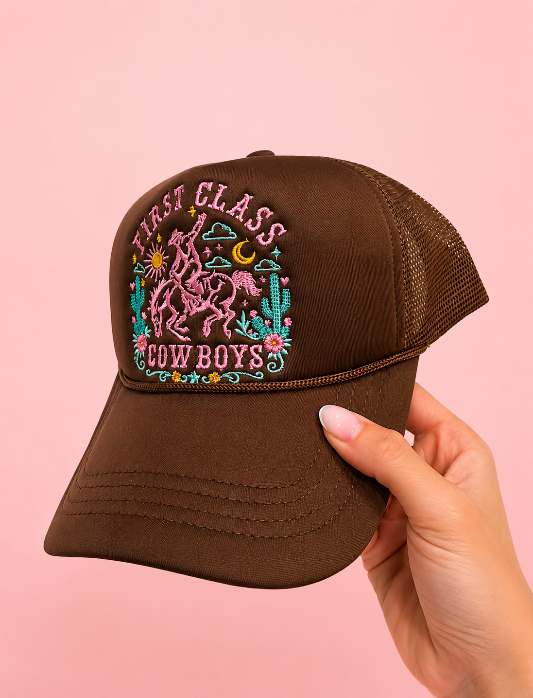 Cactus Cowboy Trucker Hat