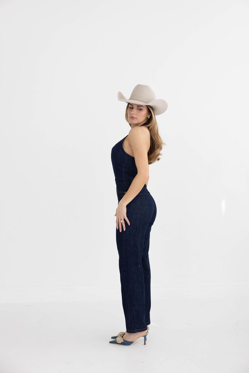 Dallas Denim Jumpsuit