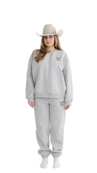 Beverly Hills Rodeo™ Sweatshirt & Sweatpant Set Dark Grey Marl