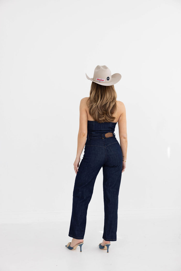 Dallas Denim Jumpsuit