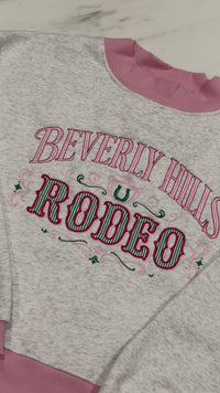Beverly Hills Rodeo Mock Neck Sweatshirt