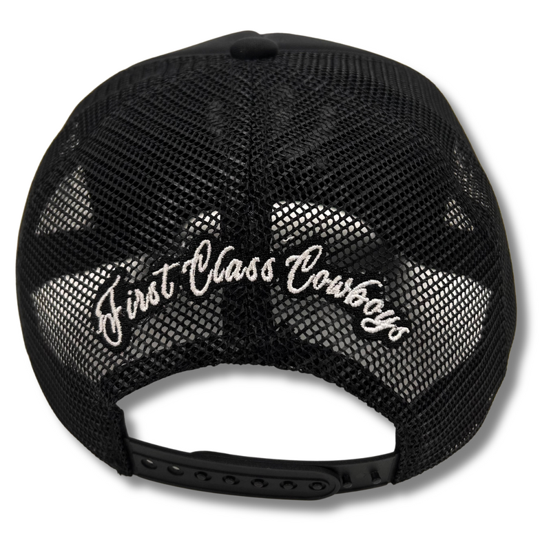 Beverly Hills Rodeo™ Trucker Hat Black/White