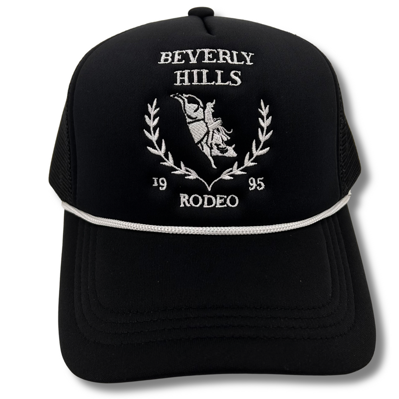Beverly Hills Rodeo™ Trucker Hat Black/White